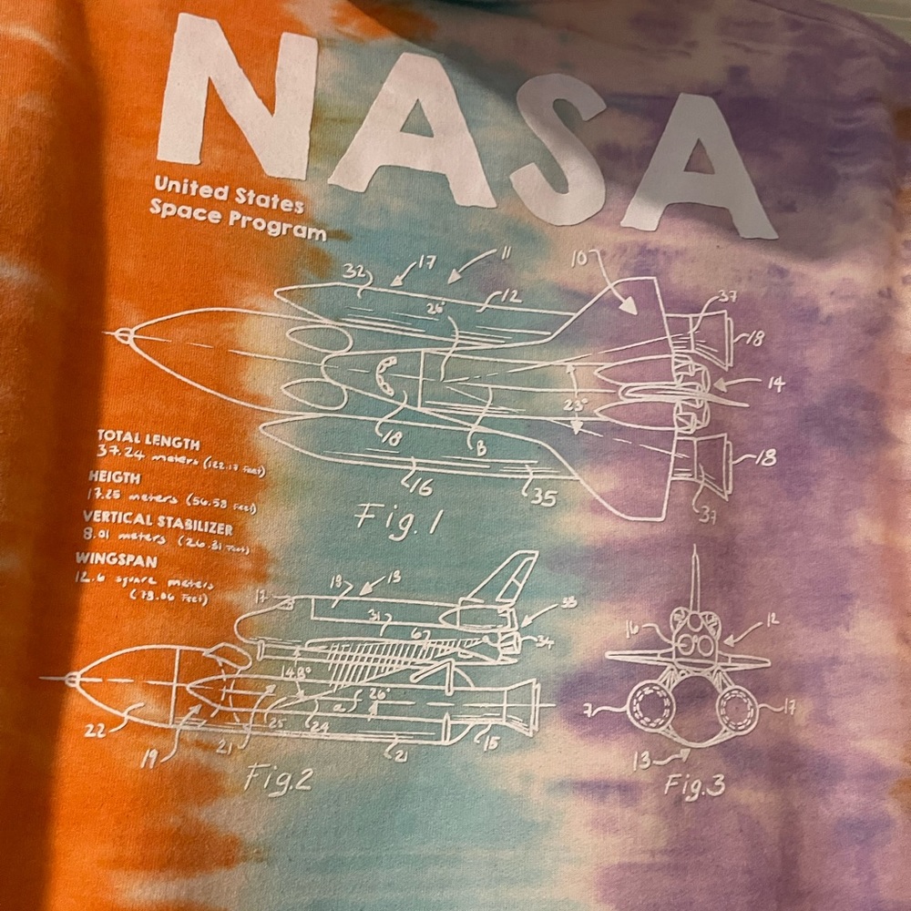 NASA tye dye hoodie 🚀 - Picture 6 of 6
